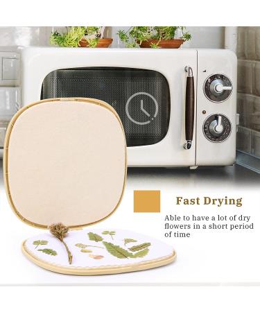 Aboofx Large Microwave Flower Press Kit - 9x9 Inch for Fast Flower Drying and Preservation - Ideal for DIY Crafts and Gifts - Buy Online on GoSupps.com