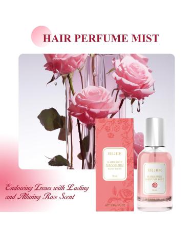 Hair Perfume for Women Long Lasting Fragrance that Refreshes Hair Pheromones Perfumes Hair and Body Fragrance Rose Fine and Smooth Fragrance Mist Nourishing and Hydrating Hair Shine Spray - Buy Online on GoSupps.com