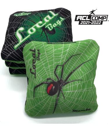 Lime Mamba Series ACL Comp Approved Cornhole Bags 2021-2022 - Set of 4, Made in USA - Buy Online on GoSupps.com