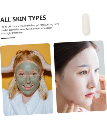 BIUDECO 100Pcs Crushed Facial Hydration Mask Facial Capsule Collagen Mask Capsule Repairing Collagen Mask Face Soothing Mask Moisturizing Capsule Facial Mask - Buy Online on GoSupps.com