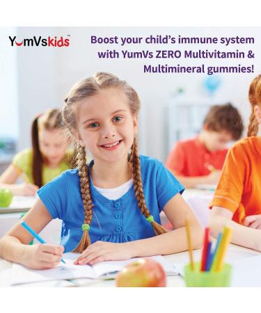 YumV's Multivitamin & Multimineral with Iron - Grape & Berry Chewables, 120 Tablets - Buy Online on GoSupps.com