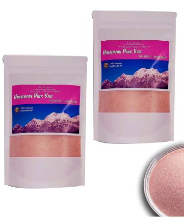 Himalayan Pink Salt fine - 100% Unrefined FINE SALT Himalayan 2x 1kgs