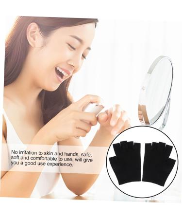 minkissy 2 Pairs Half Finger Moisturizing Gloves Bedtime Gloves Essential Oil Gloves Gel Spa Gloves Womens Gloves Moisturizing Hand Gel Gloves Touch Miss Plant Essential Oil Apparel - Buy Online on GoSupps.com