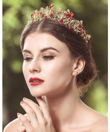 Jovono Wedding Crowns & Tiaras | Elegant Crystal Hair Accessories for Women - International Shipping - Buy Online on GoSupps.com