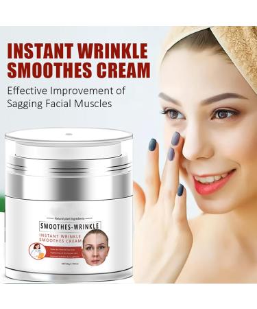 Anti-Wrinkle Face Cream for All Skin Types | Instant Moisturizer & Fine Line Reduction | Night Cream for Men & Women - Long Lasting Hydration - Buy Online on GoSupps.com