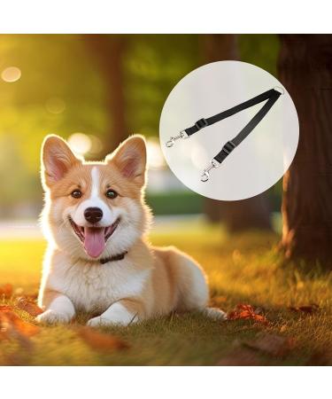 Double Dog Lead for Walking 2 Dogs No Tangle Adjustable Splitter Leads Dual Ended Clip Leash Chains Harness and Collar Large Pet Training Belt Buckles Metal Hooks Split Leashes for Trainer Collars - Buy Online on GoSupps.com