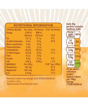 Jordans Granola Tropical Breakfast cereal High fiber 4 PACKAGES of 750g - Buy Online on GoSupps.com