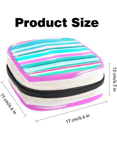 Muoooum Wooden Anchor Beach Sunset Portable Period Bag for Women & Teen Girls - Menstrual Cup Pocket & Silent Pad Holder (Color 5 4.7x6.6) - Buy Online on GoSupps.com