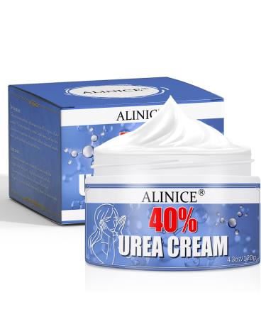 ALINICE Urea 40% Foot Cream, Callus Remover Hand Cream Foot Cream For Dry Cracked Feet, Hands, Heels, Elbows, Nails, Knees, Intensive Moisturizes & Softens Skin, Exfoliates Dead Skin