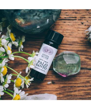 Anima Mundi Palo Santo Oil | Organic Palo Santo & Jojoba Essential Oil | Authentic Fragrance (0.5oz / 14.8ml) - Shop Internationally - Buy Online on GoSupps.com