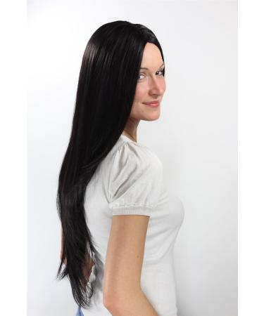 Buy WIG ME UP 3217-2 Black Long Straight Wig - 75 cm Middle Parting Hair (1 Pack) for International Shipping - Buy Online on GoSupps.com