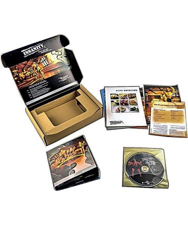 Insanity 60 Day Total Body Conditioning Program - 14 DVD Workout Exercise Videos Base Kit - Buy Online on GoSupps.com