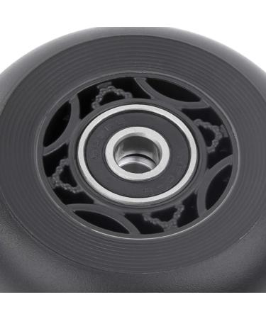 AOWISH 68mm Mini Rip Stick Skateboard Wheels 90A - Set of 2 Black | Replacement Wheels with ABEC-9 Bearings for DLX Mini Board - 2-Wheeled Mini Wave Board - Buy Online on GoSupps.com