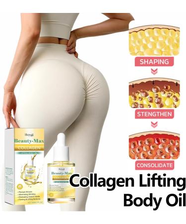  JASUBAI Beauty Body Oil for Women - Firming & Firming Collagen Oil - Skin Firming Oil for Loose Skin - Nourishing & Firming Bust Oil - Buy Online on GoSupps.com