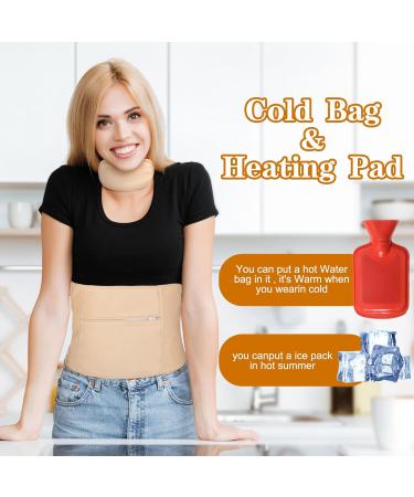 Buy Weewooday 4 Pcs Organic Castor Oil Pack Wraps - Adjustable Neck & Waist Compress Kits for Natural Healing (Oil Not Included) - Reusable Fresh Style International Shipping Available - Buy Online on GoSupps.com