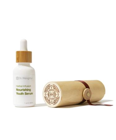 Dr. Wang Nourishing Youth Serum 97% Natural Safe Gentle and Effective. Formulated by Dermatologist and Herbalist Parabens Free No Synthetic Fragrance No Mineral Oil No Petrolatum 1oz