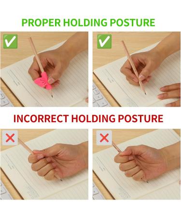 Giantree Writing Aid for Abbey Children - 12 Ergonomic Pencil Holders for Posture Correction & Writing Help - Buy Online on GoSupps.com