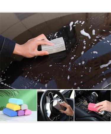 LNGJIN 6PCS Dust Cleaning Sponge Damp Duster Reusable Cleaning Sponge Damp Clean Sponge Sponge Duster Reusable Dust Cleaning Sponge for Cleaning Blinds Baseboards Vents Mirrors Window - Buy Online on GoSupps.com