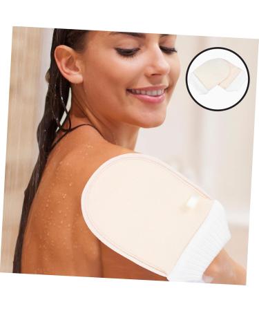 CALLARON Lot 2 Moufles Exfoliants Corps en Luffa Naturel Taille Unique Exfoliation Douce pour Peau Morte Unisexe Bain et Spa Bande lastique Antid rapante - Buy Online on GoSupps.com