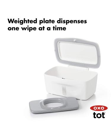 OXO Tot Perfect Pull Wipes Dispenser - Gray | Convenient Wipes Holder - Buy Online on GoSupps.com