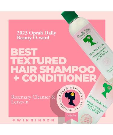 Camille Rose Rosemary Oil Hair and Scalp Cleanser - Natural Growth & Strengthener with Castor Oil & Peppermint - 8.5 fl oz - Buy Online on GoSupps.com
