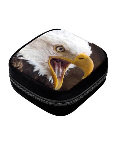 GIAPB Period Bag Sanitary Napkin Storage Bag Pad Holder for Period Makeup Pouch Animal Bird Color588