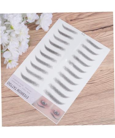 Beavorty 6 pcs 3d eyebrow stickers 4d hair- like eyebrows eyebrow tattoo stickers Woman Man Makeup Tool - Buy Online on GoSupps.com