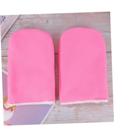 DOITOOL 2 Pairs Bath Treatment Mitt Insulated Gloves Hand Spa Cover Hand Treatment Mitts Paraffin Wax Gloves Manicure Tools Pink Care - Buy Online on GoSupps.com