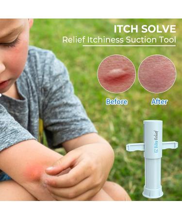 EZ Bites Relief Venom Extractor - Bee Sting & Bite Suction Pump for First Aid - Ideal for Hiking/Camping (1 Pack, Sky Blue) - Buy Online on GoSupps.com