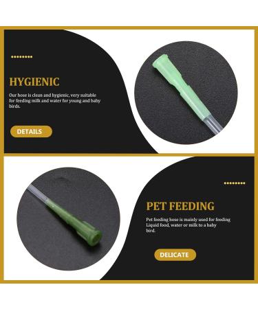 PopetPop 18 STK Feeding Hose for Parrots | Bird Medicine Water Dispenser & Accessories | Manual Bird Feeder (12x0.4cm 2pcs) - Buy Online on GoSupps.com