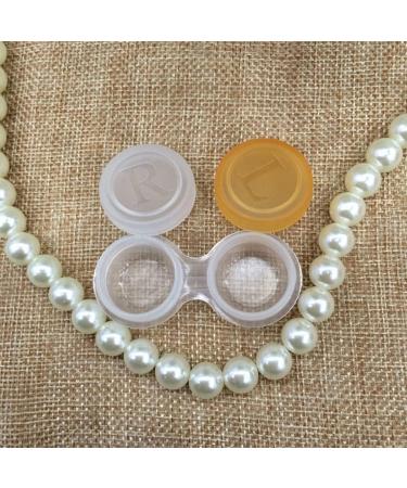 CIIEEO 10 PCs Contact Lens Case with Left/Right Eye Holder | Durable Storage Kit for Students & Adults | Accidental Color Mirror Film | Ideal for Travel - Buy Online on GoSupps.com