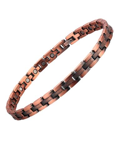 Copper Anklet for Women For Pain 9.8 inches Adjustable