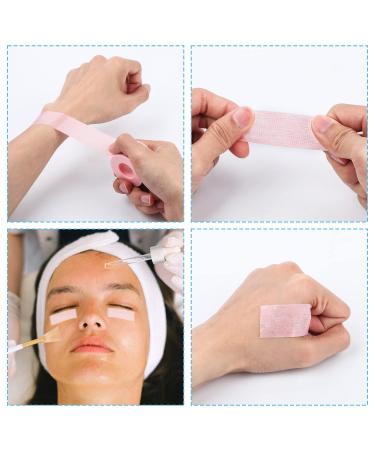 4pcs Reusable Waterproof Silicone Eyelash Tape for Lash Extensions - Pink and Blue - Buy Online on GoSupps.com