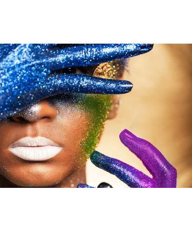 Buy Black Glitter Gel Tube 30ml | Premium Glitter Gel for DIY Crafts & Beauty - Buy Online on GoSupps.com