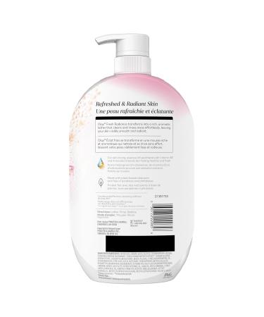 Olay Body Wash for Women Fresh Radiance 24/7 Skin-Loving Freshness Visibly Radiant Plant Based Cleansers Vitamin B3 & Antioxidant Blend For All Skin Types Peach & Cherry Blossom Scent 35 fl oz - Buy Online on GoSupps.com