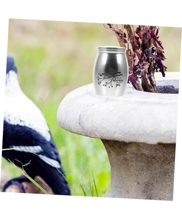 BESPORTBLE 5pcs Parrot Urn Pet Keepsake Urns Urn for Parrot Ashes Urns for Parrot Cat Urns Stainless Steel 4.00X3.00X3.00CMx5pcs Silverx5pcs - Buy Online on GoSupps.com
