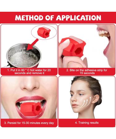 Wohlstand 3 Pieces Jawline Exerciser Jaw Exerciser Set Trainer for Face Mouth Jaw Training for Men Jaw Exerciser Comes with 3 Adjustable Neck Straps - Buy Online on GoSupps.com