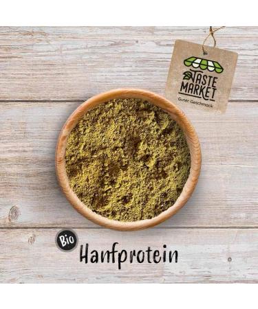Buy 10 kg Organic Hemp Protein Powder | Vegan 50% Plant Protein Gluten-Free | Taste Market - Buy Online on GoSupps.com