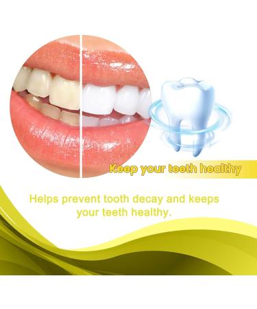 Probiotics Teeth Whitening Mousse | Herbal Brightening Foam & Mouthwash for Deep Cleaning & Gum Health - Buy Online on GoSupps.com