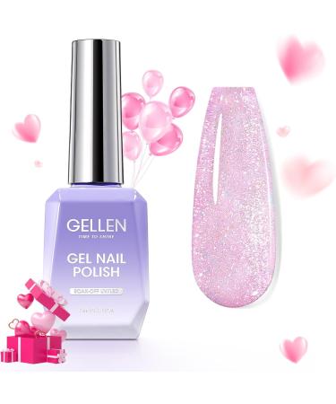 Gellen Gel Nail Polish - Pearl Gel Nail Polish 813 Mermaid Shimmer Nail Polish UV Nail Gel 18ml Gel Polish Soak off Gel Nail Polish Manicure Set 0.61 fl oz - Buy Online on GoSupps.com