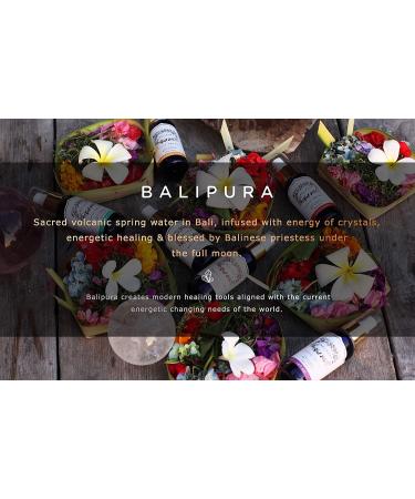 BALIPURA Aura & Chakra Spray Gift for Women - Crystal Infused Mist with Black Tourmaline & Selenite - Buy Online on GoSupps.com