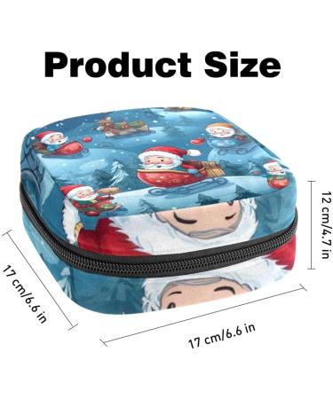 Muoooum Women s Band Storage Bags - Santa Claus Sled Patterns | Portable Menstrual Cup & Bandages | Ideal for Teens & First Periods - Color 4 - Buy Online on GoSupps.com