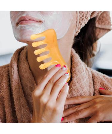 Buy Minkissy 3 Pieces Resin Massage Comb Set - Jade Gua Sha & Scalp Massager for Head Care & Relaxation - International Shipping Available! - Buy Online on GoSupps.com