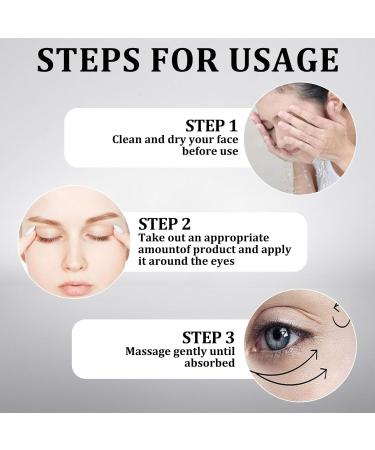 FCXQG 3 Pcs Celyn Eye Bag Cream Celyn Instant Firm Eyes Tightener 30ml Celyn Eye Cream For All Skin Types Used To Remove Dark Circles And Reduce Eye Bags - Buy Online on GoSupps.com