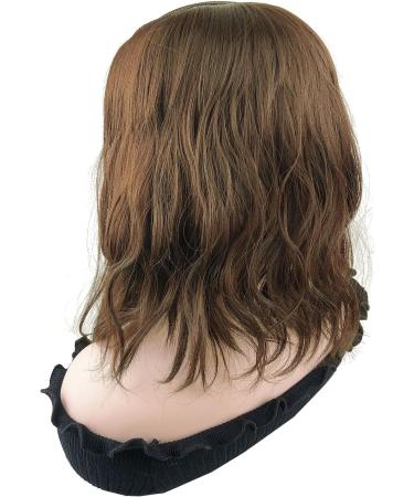 Hair Extensions Clip in Synthetic Wavy Curly Full Head U Shape Hair Wigs for Women Hair 3/4 Half Wig Topper Full Head Loose Wave Sythetic Heat Resisitant Hairpiece Extensions 5 Clips(Light brown) - Buy Online on GoSupps.com