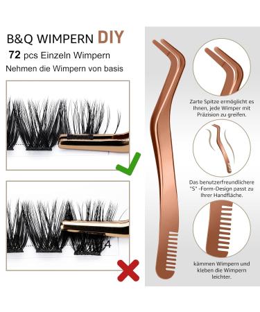 Shop DIY Eyelash Extension Set | B&Q Lash Extensions Kit for Beginners | Individual Eyelash Adhensive & Remover Included - Buy Online on GoSupps.com