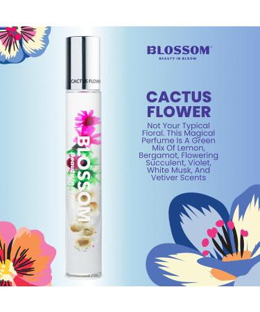 Blossom Roll on Perfume for Women Alcohol Free Rollerball Perfume Oil with Essential Oils Infused with Real Flowers Made in USA 0.20oz (Lemon Bergamot Violet White Musk) Cactus Flower Cactus Flower 0.2 Fl Oz (Pack of 1) - Buy Online on GoSupps.com