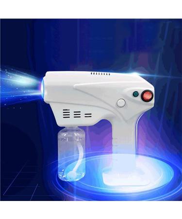 ELQ Portable Nano Steam Gun Hair Care Nano Hydration Sprayer Hair Hot Dyeing Care Blue Micro Mist Machine Spray Gun Facial Steamer Trigger