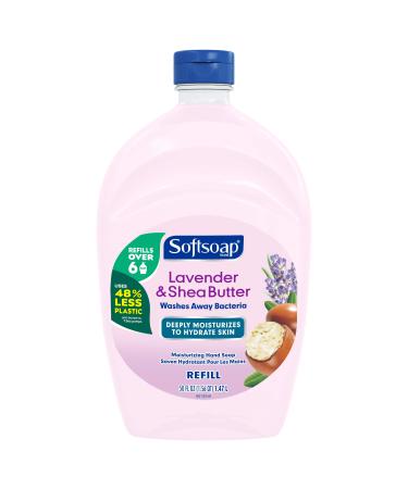 Softsoap Deeply Moisturizing Liquid Hand Soap Refill  Lavender & Shea Butter - 50 Fl. Oz Lavender 50 Fl Oz (Pack of 1) - Buy Online on GoSupps.com