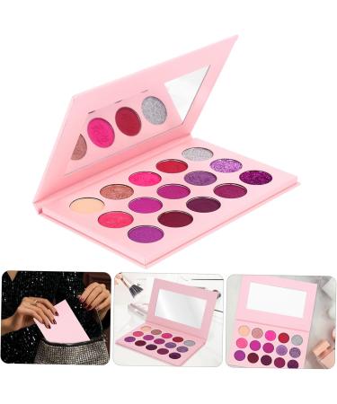 FOMIYES 2pcs 15 Eyeshadow Makeup Palette Powder Make up Kit Glitter Miss - Buy Online on GoSupps.com